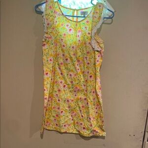 Crown & Ivy Kids Dress - Yellow Floral
